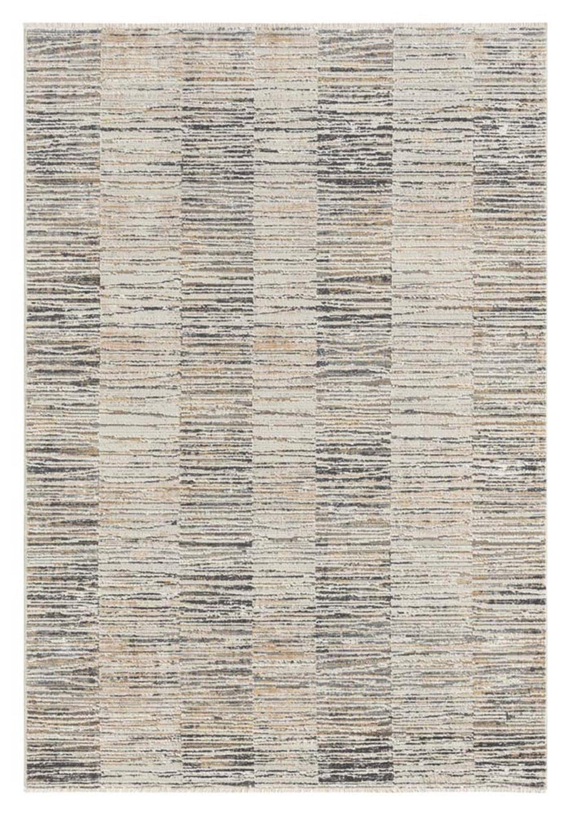 Aria Strip Light Grey Rug