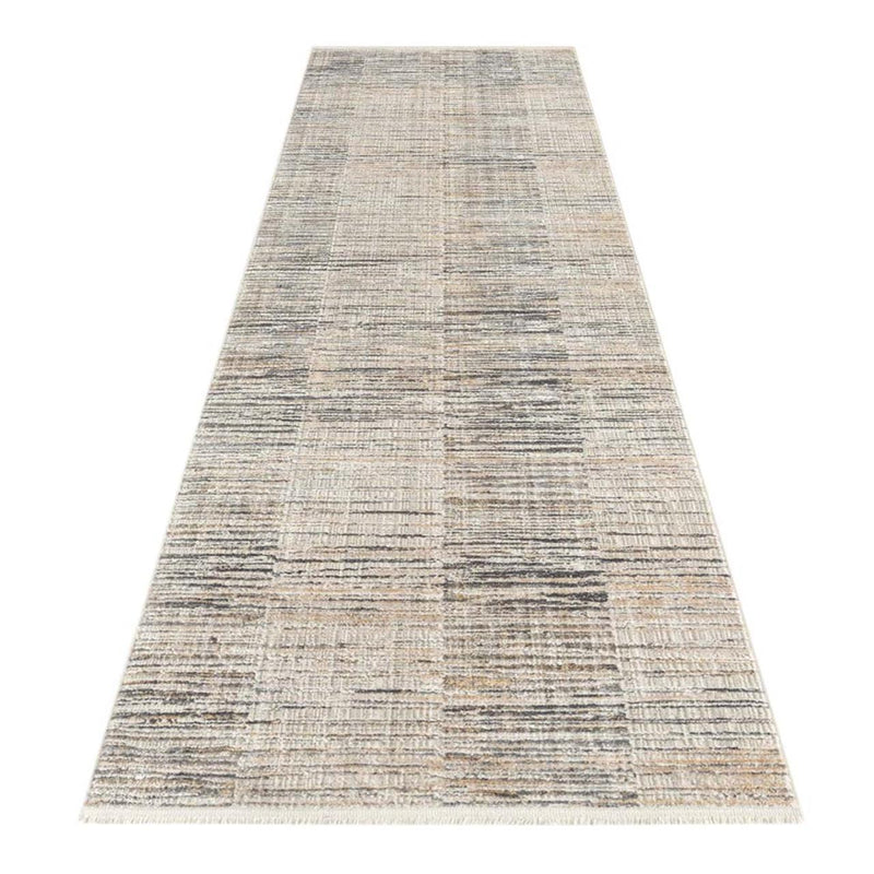 Aria Strip Light Grey Rug