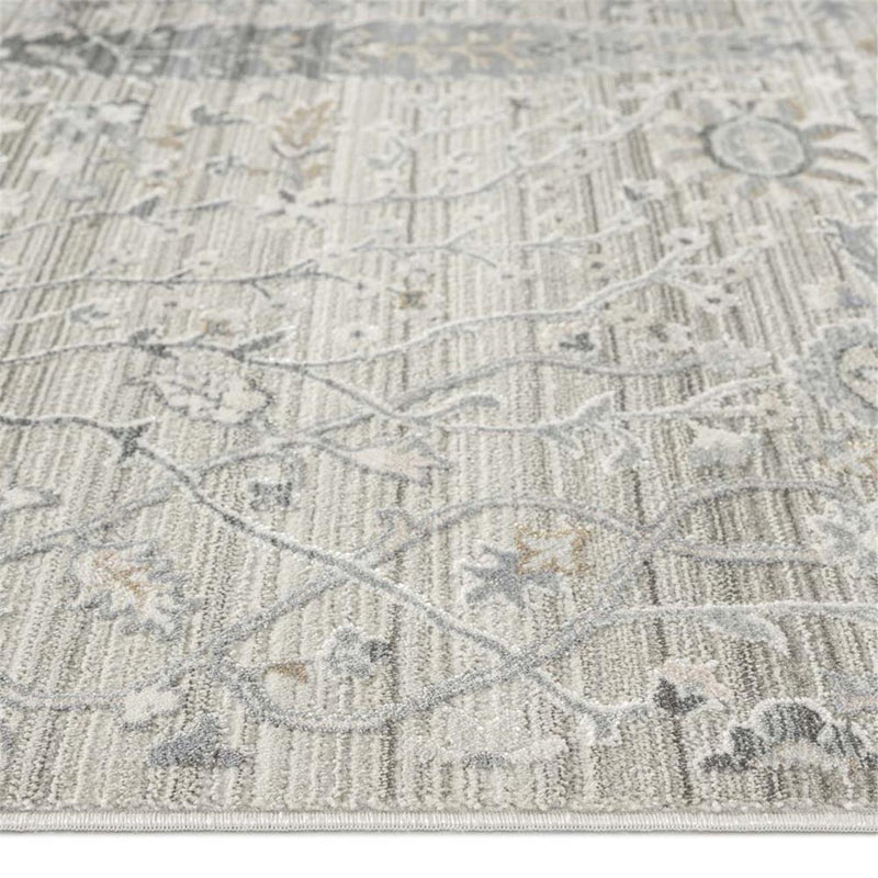 Aria Psalm Grey Runner Rug