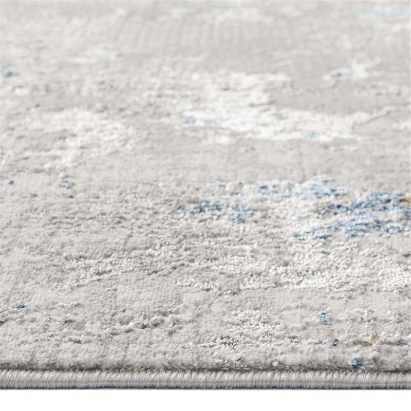 Achromatic Forest Grey Runner Rug