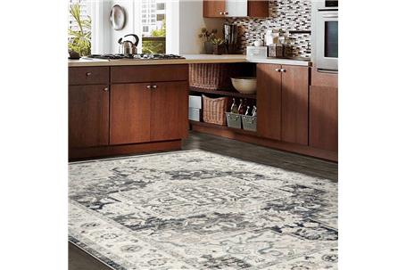 Augustine Acolyte Dark Blue Rug