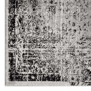 Phantasy Fallacy Grey Runner Rug