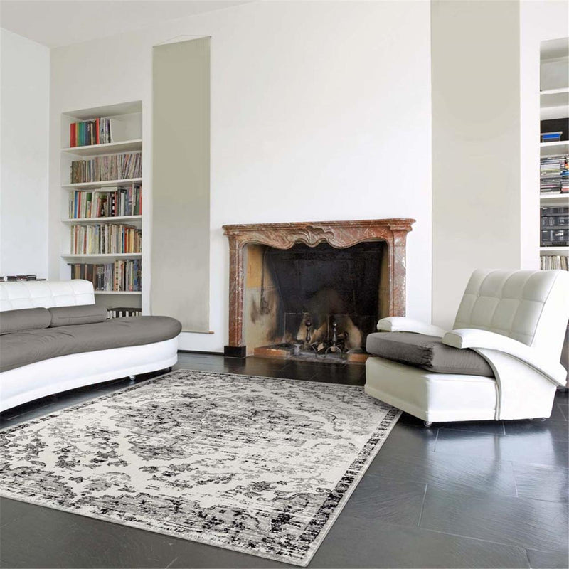 Phantasy Fallacy Light Grey Rug