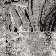 Phantasy Mirage Grey Black Runner Rug