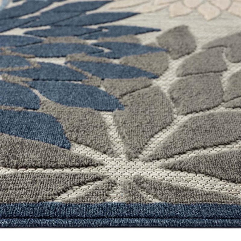 Monaco Forest Grey Blue Rug