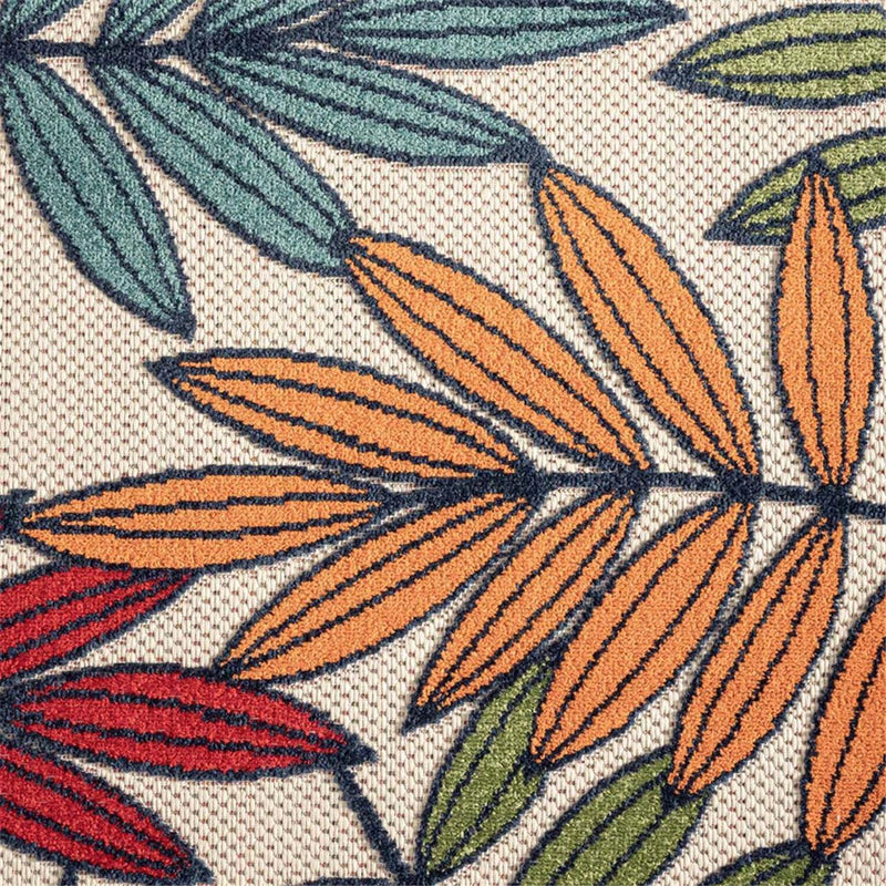 Monaco Leave Multi Runner Rug