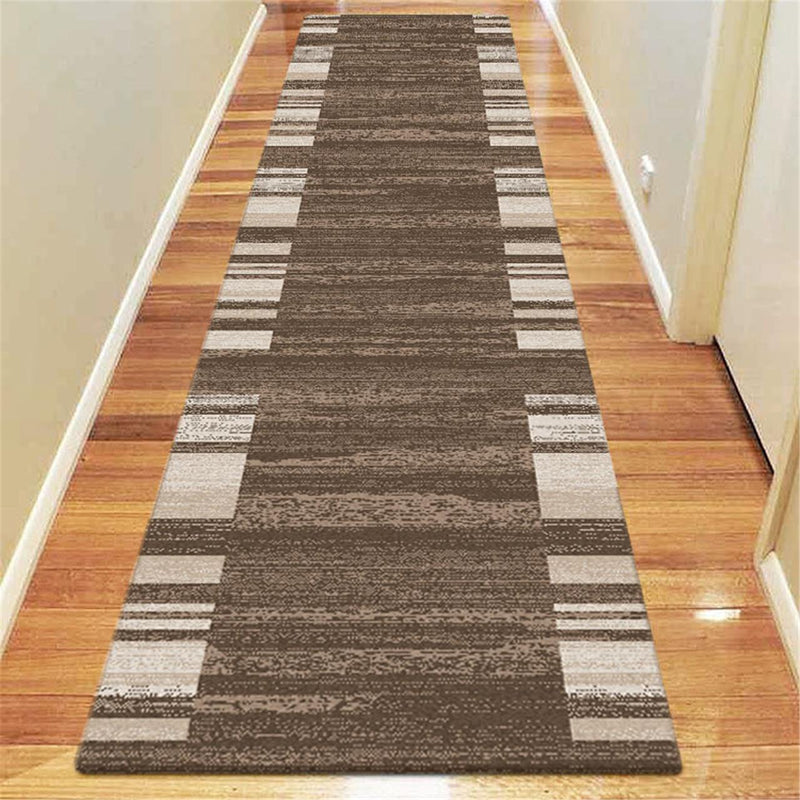 Prestige Location Brown Runner Rug