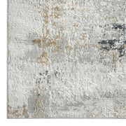Portise Forest Grey Beige Rug