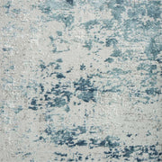 Portise Forest Grey Blue Runner Rug