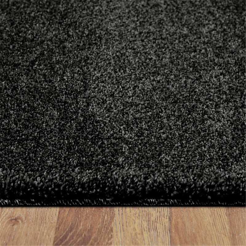 Sierra Knob Black Runner Rug