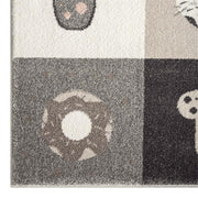SmartKids Patch Grey Rug