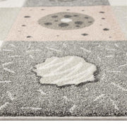 SmartKids Patch Grey Rug