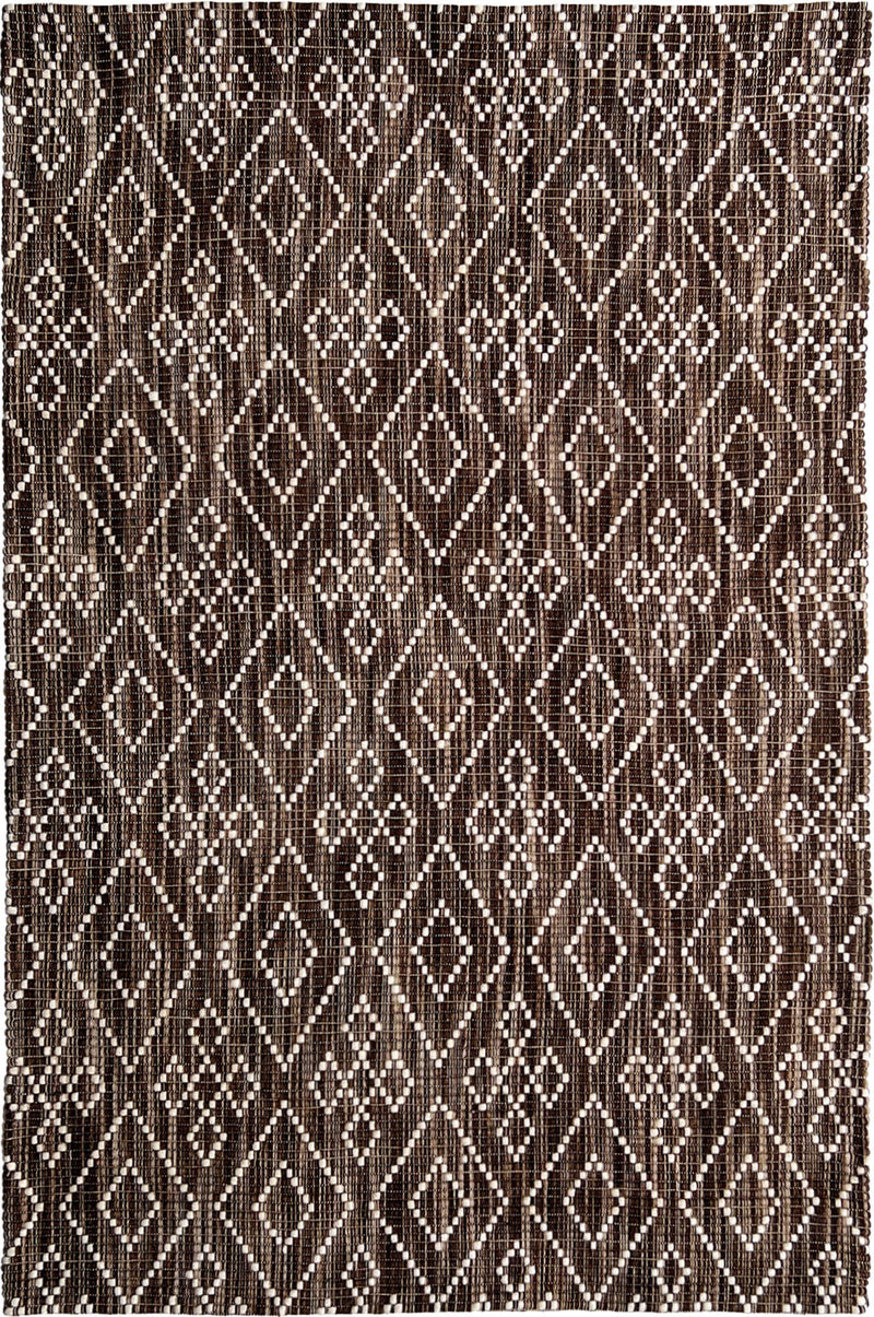 Chocolate Check Rug Combo Chocolate Rug — SydneyRugsOnline