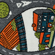 KidsVillage Road Cream Rug