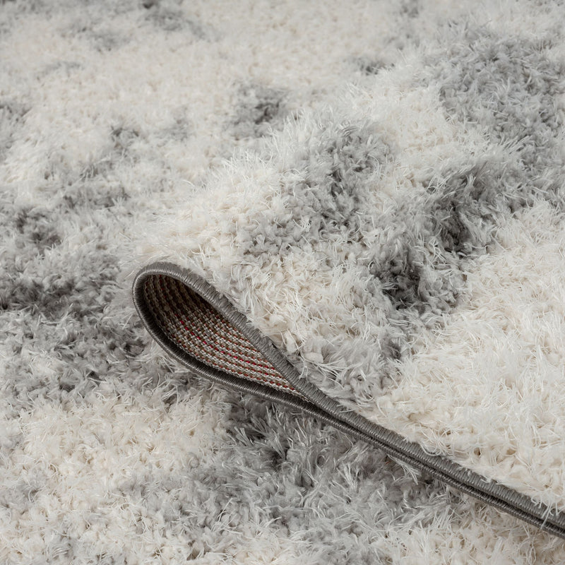 Deluxe Ash Shaggy Runner Rug