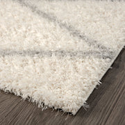 Deluxe Sand Shaggy Rug