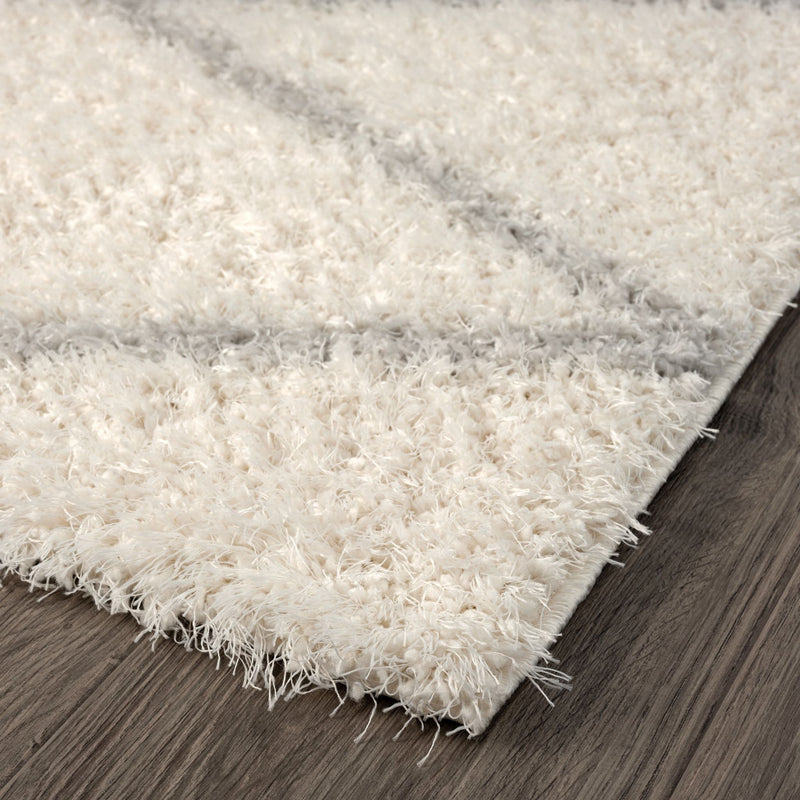 Deluxe Sand Shaggy Rug