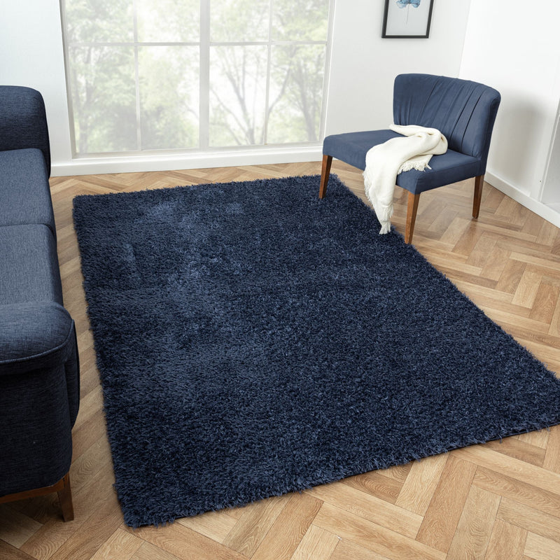 Pilose Navy Rug