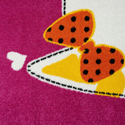KidsVillage Cat Pink Rug