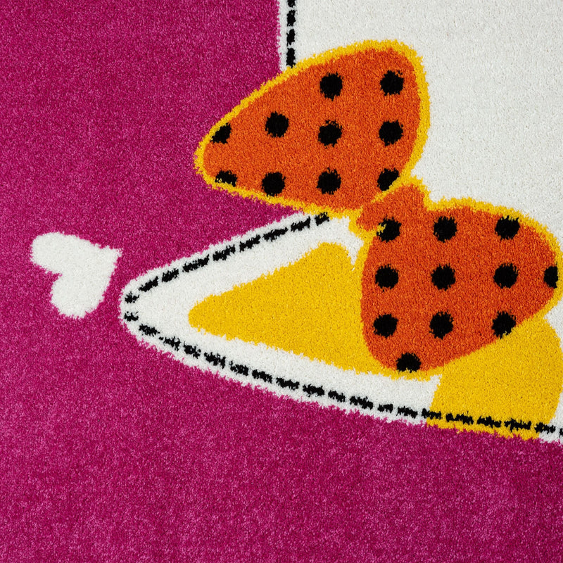 KidsVillage Cat Pink Rug