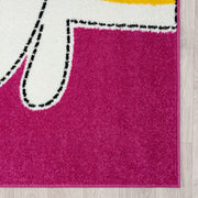 KidsVillage Cat Pink Rug