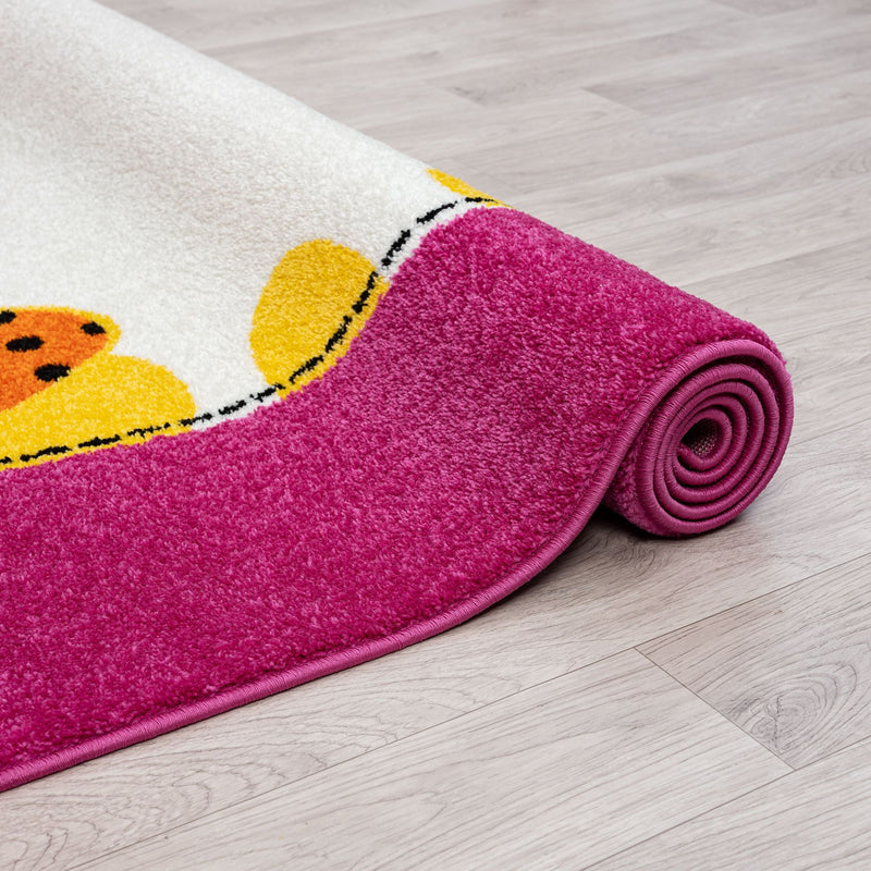 KidsVillage Cat Pink Rug