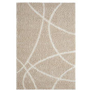 Deluxe Fawn Shaggy Rug