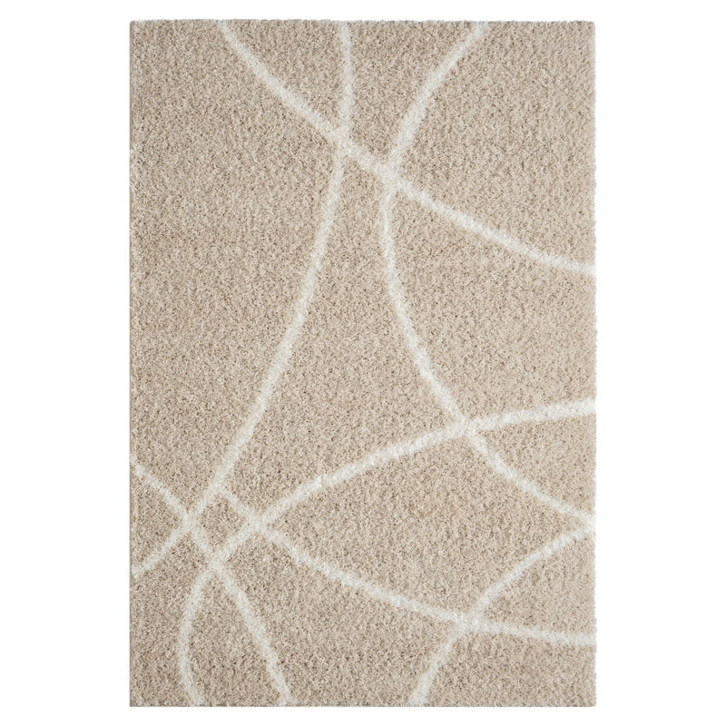 Deluxe Fawn Shaggy Rug
