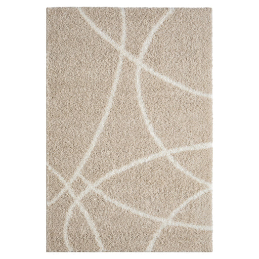 Deluxe Fawn Shaggy Rug