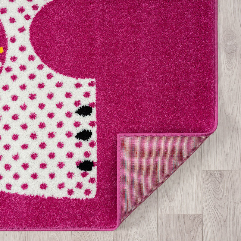 KidsVillage Elephent Pink Rug