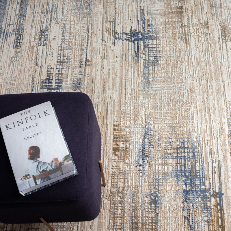 Legend Crock Stone Blue Rug