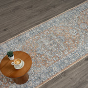 Easy Smooth Indigo Runner Rug