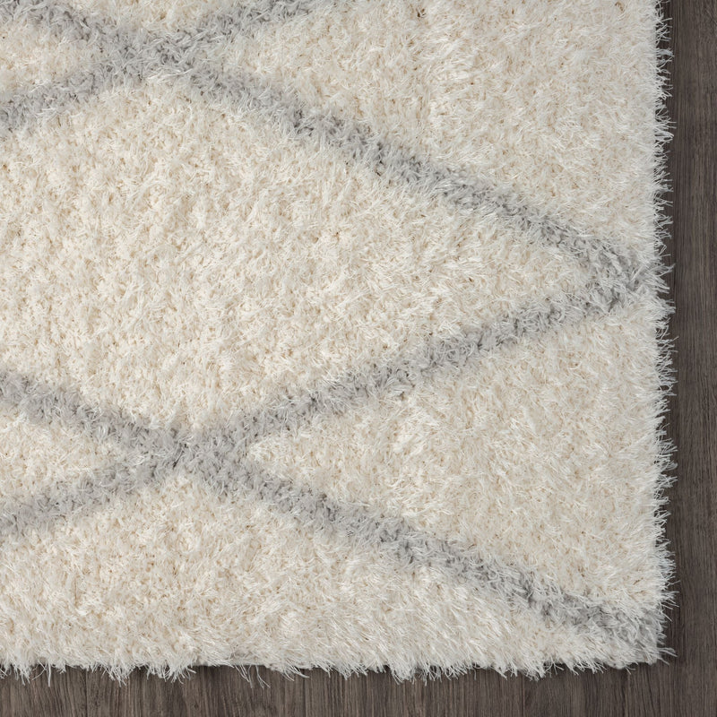 Deluxe Sand Shaggy Runner Rug