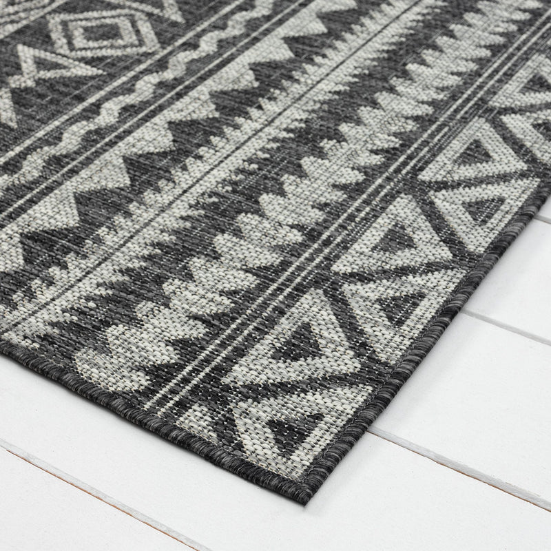 Outward Charcoal Runner Rug
