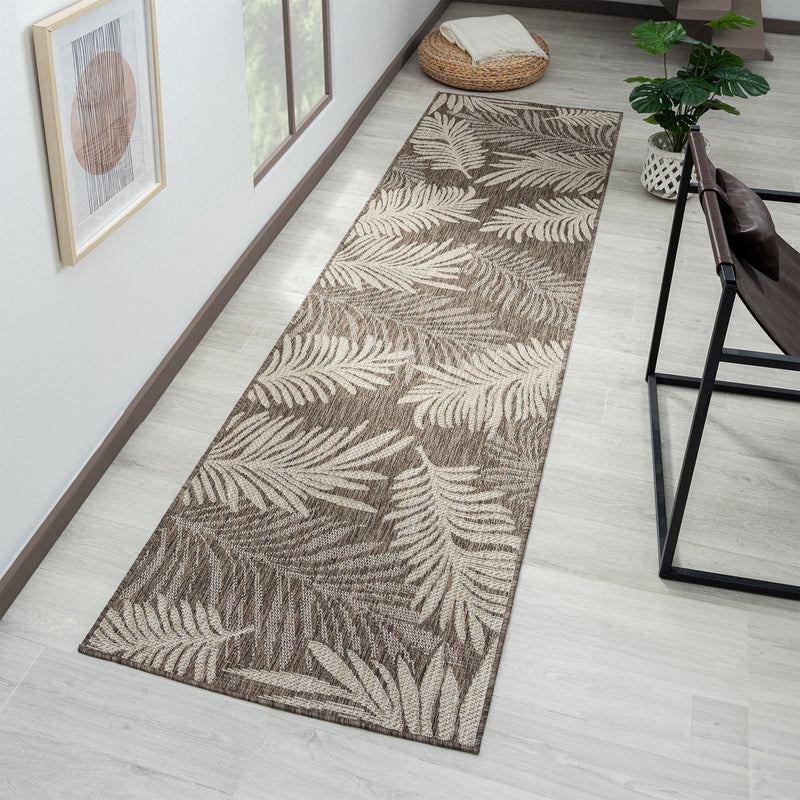 Portico Taupe Runner Rug