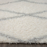 Deluxe Sand Shaggy Runner Rug
