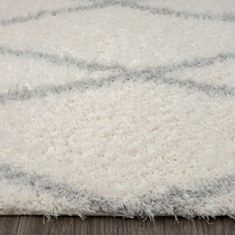 Deluxe Sand Shaggy Runner Rug