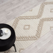 Cottage Taupe Runner Rug