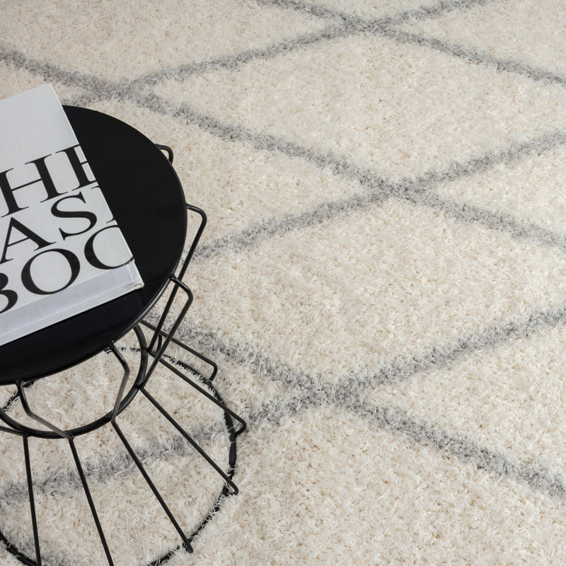 Deluxe Sand Shaggy Rug