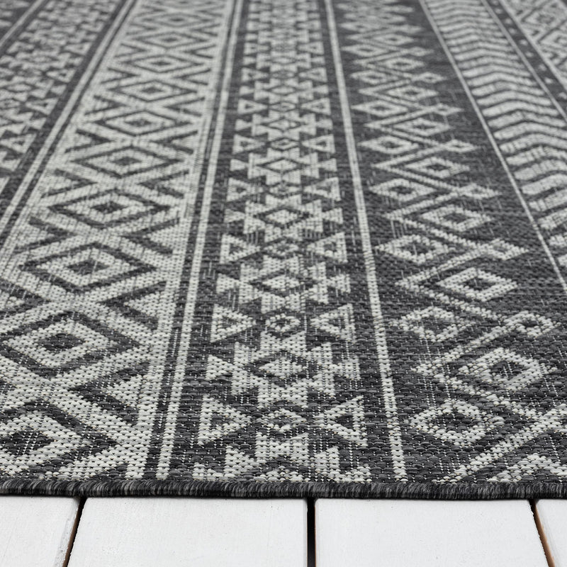 Outward Charcoal Runner Rug