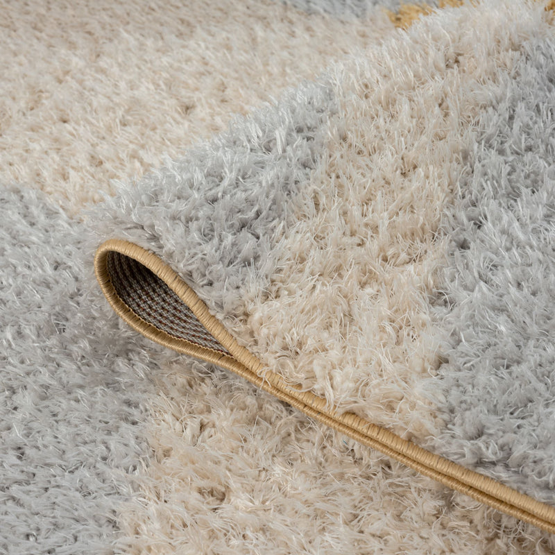 Deluxe Gold Shaggy Rug