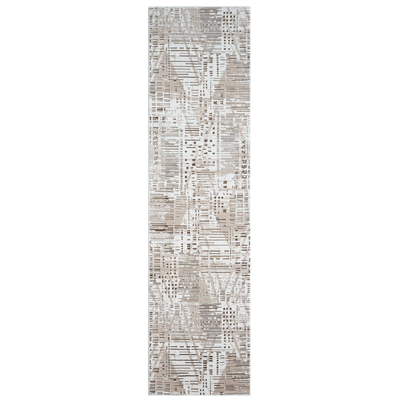 Legend Drama Taupe Runner Rug