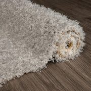 Deluxe Gold Shaggy Runner Rug