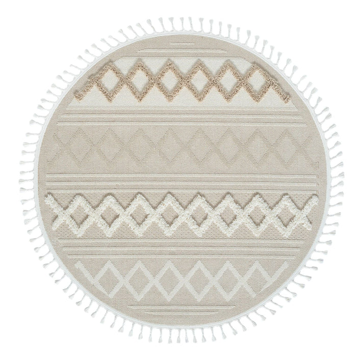 Cottage Fawn Round Rug