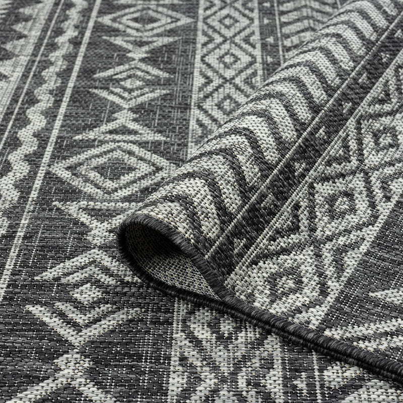 Outward Charcoal Runner Rug