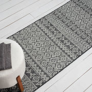 Outward Charcoal Runner Rug