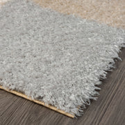 Deluxe Gold Shaggy Runner Rug