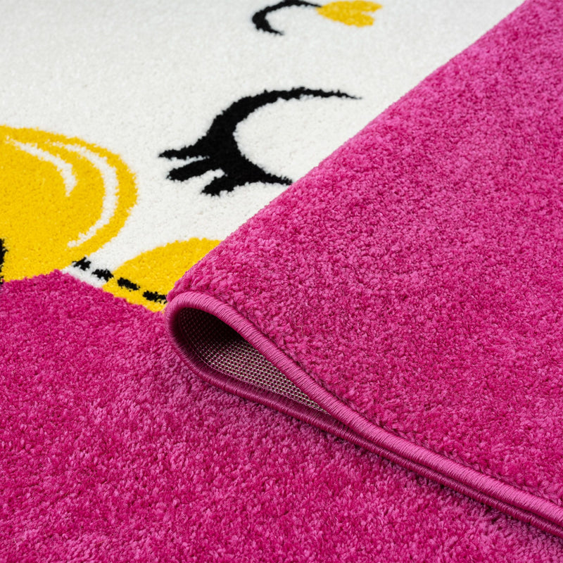 KidsVillage Cat Pink Rug