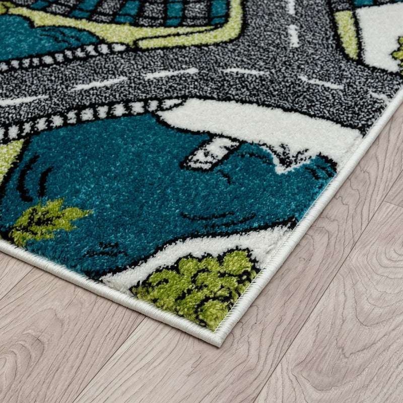 KidsVillage Road Cream Rug