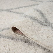 Deluxe Sand Shaggy Runner Rug